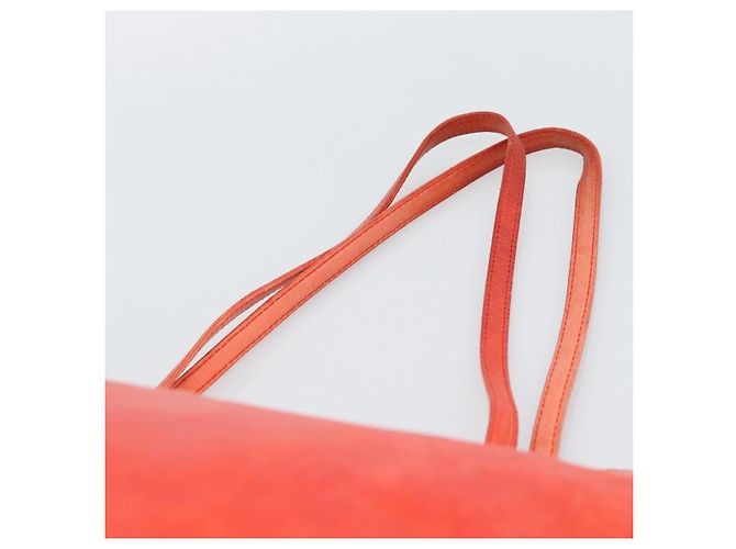 Bolso Tote LOEWE de piel rojo oro Auth fm5379 Roja Dorado - vista 8