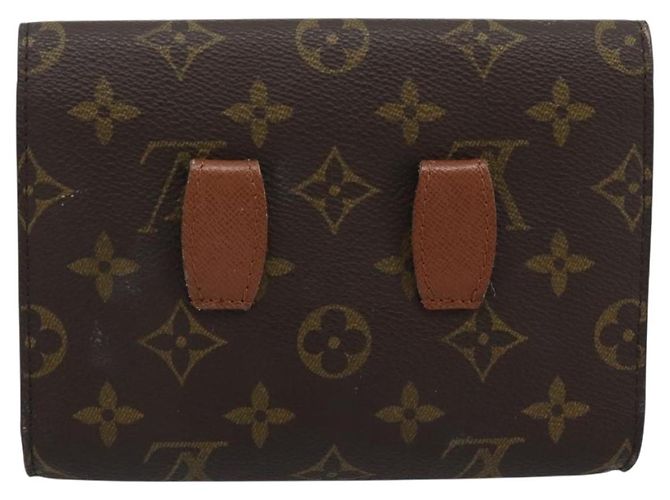 LOUIS VUITTON Monogram Pochette Arche Shoulder Bag Green M51975 LV Auth ar14068 Verde Monogramma - vista 2