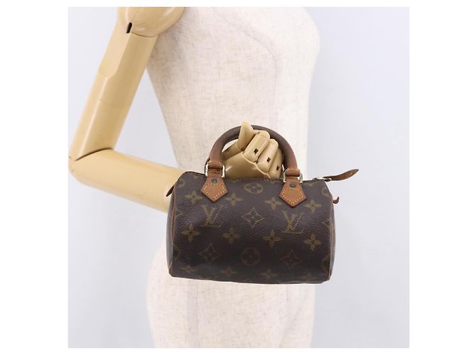 LOUIS VUITTON Borsa a mano Monogram Mini Speedy M41534 LV Auth bs36105 Monogramma - vista 21