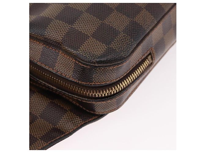 LOUIS VUITTON Borsa a tracolla Damier Ebene Geronimos N51994 LV Auth 191255 - vista 15