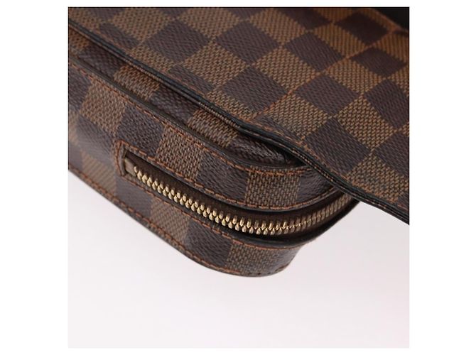 LOUIS VUITTON Borsa a tracolla Damier Ebene Geronimos N51994 LV Auth 191255 - vista 18