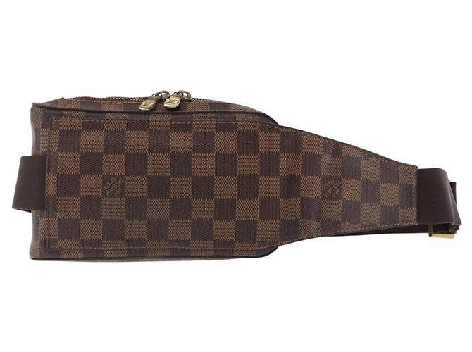 LOUIS VUITTON Borsa a tracolla Damier Ebene Geronimos N51994 LV Auth 191255 - vista 2