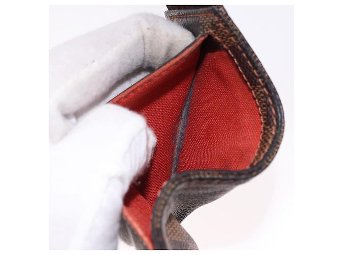 LOUIS VUITTON Borsa a tracolla Damier Ebene Geronimos N51994 LV Auth 191255 - vista 22