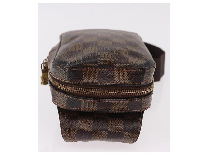 LOUIS VUITTON Borsa a tracolla Damier Ebene Geronimos N51994 LV Auth 191255 - vista 3