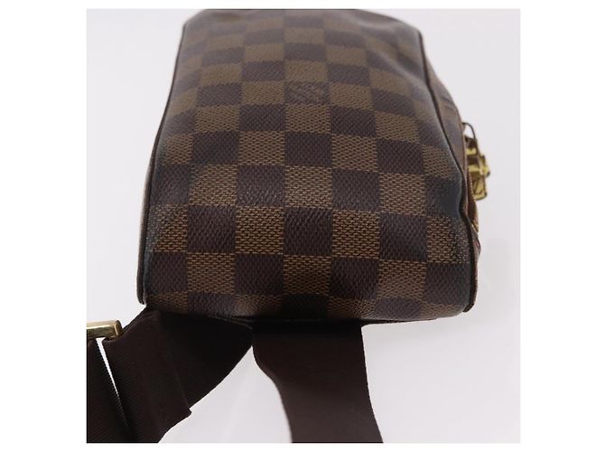 LOUIS VUITTON Borsa a tracolla Damier Ebene Geronimos N51994 LV Auth 191255 - vista 4