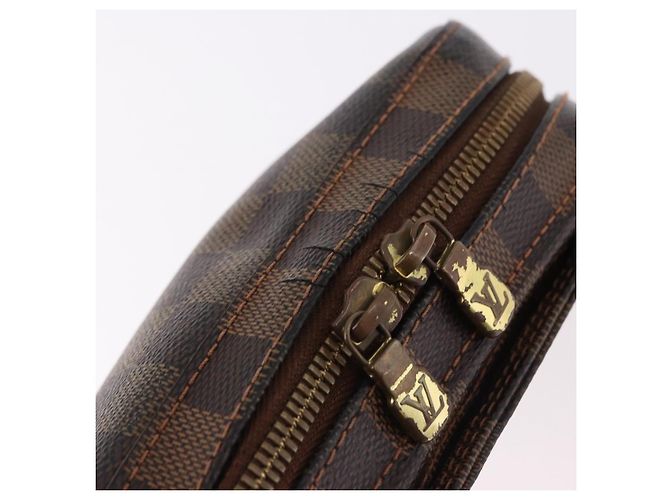LOUIS VUITTON Borsa a tracolla Damier Ebene Geronimos N51994 LV Auth 191255 - vista 7