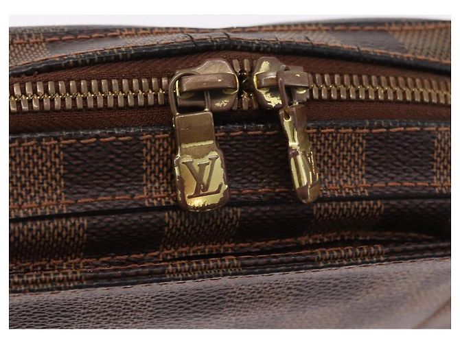 LOUIS VUITTON Borsa a tracolla Damier Ebene Geronimos N51994 LV Auth 191255 - vista 9