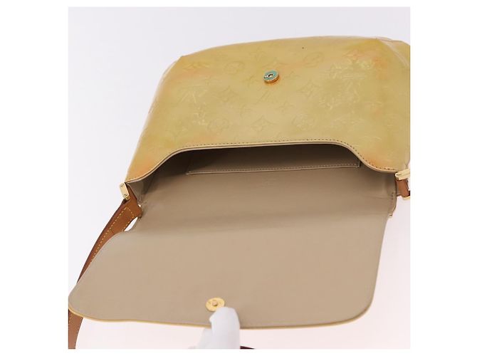 LOUIS VUITTON Monogram Vernis Thompson Street Bag Beige M91301 LV Auth 191759 - vista 10