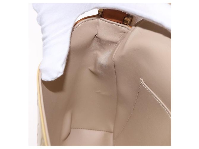 LOUIS VUITTON Monogram Vernis Thompson Street Bag Beige M91301 LV Auth 191759 - vista 19