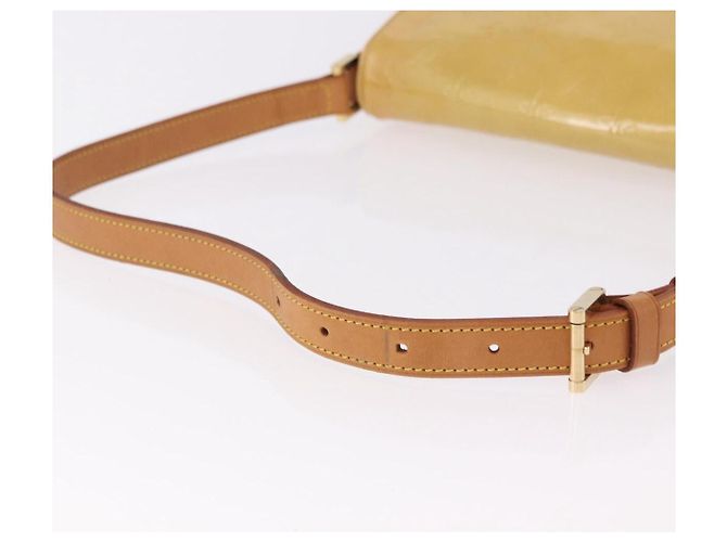 LOUIS VUITTON Monogram Vernis Thompson Street Bag Beige M91301 LV Auth 191759 - vista 7