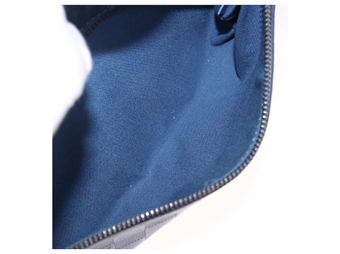 LOUIS VUITTON Borsa a tracolla Damier Infini Ambreil Neptune N41354 LV Auth 191781 Blu - vista 24