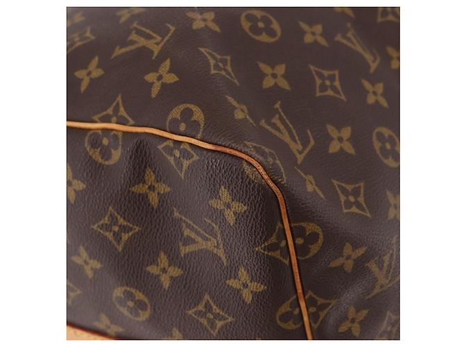 LOUIS VUITTON Monogram Keepall Bandouliere 55 Bolsa Boston M41414 LV Auth 191259A Monograma - vista 10