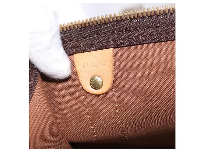 LOUIS VUITTON Monogram Keepall Bandouliere 55 Bolsa Boston M41414 LV Auth 191259A Monograma - vista 12