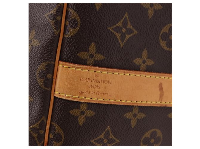 LOUIS VUITTON Monogram Keepall Bandouliere 55 Bolsa Boston M41414 LV Auth 191259A Monograma - vista 18