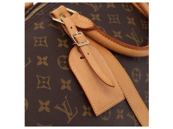 LOUIS VUITTON Monogram Keepall Bandouliere 55 Bolsa Boston M41414 LV Auth 191259A Monograma - vista 19