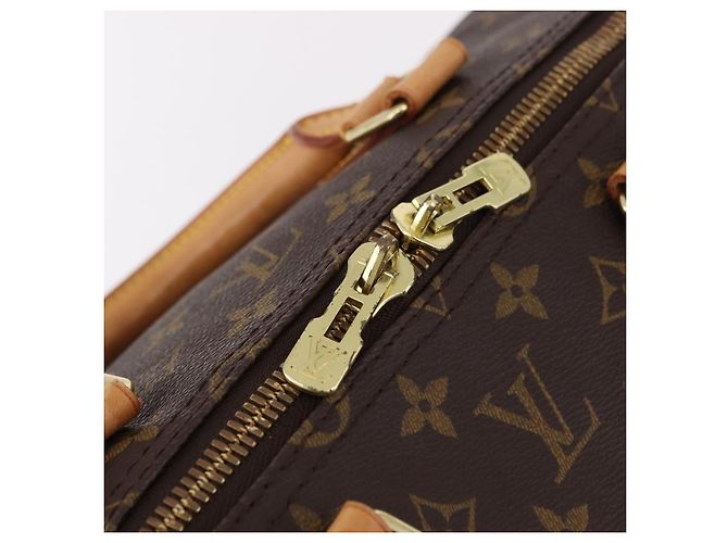 LOUIS VUITTON Monogram Keepall Bandouliere 55 Bolsa Boston M41414 LV Auth 191259A Monograma - vista 20