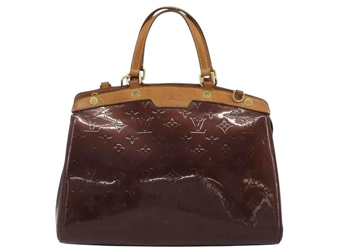 LOUIS VUITTON Monogram Vernis Blair MM Bag 2way Rouge Favist M91690 Auth 190705 - vista 13