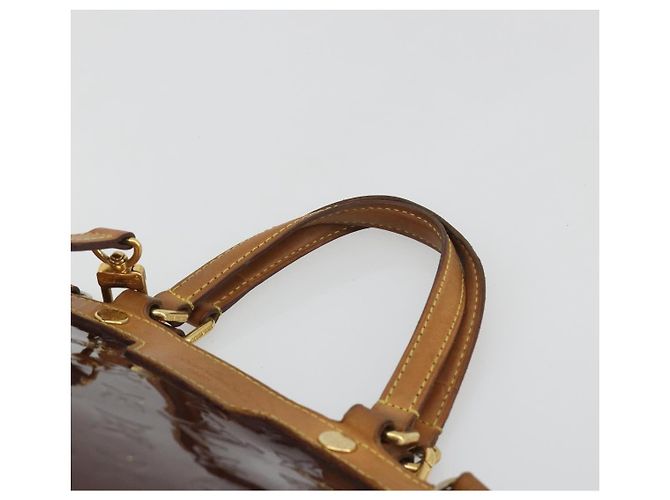 LOUIS VUITTON Monogram Vernis Blair MM Bag 2way Rouge Favist M91690 Auth 190705 - vista 14