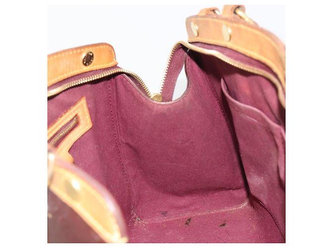 LOUIS VUITTON Monogram Vernis Blair MM Bag 2way Rouge Favist M91690 Auth 190705 - vista 22