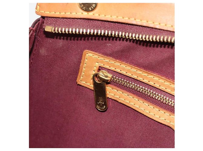 LOUIS VUITTON Monogram Vernis Blair MM Bag 2way Rouge Favist M91690 Auth 190705 - vista 24
