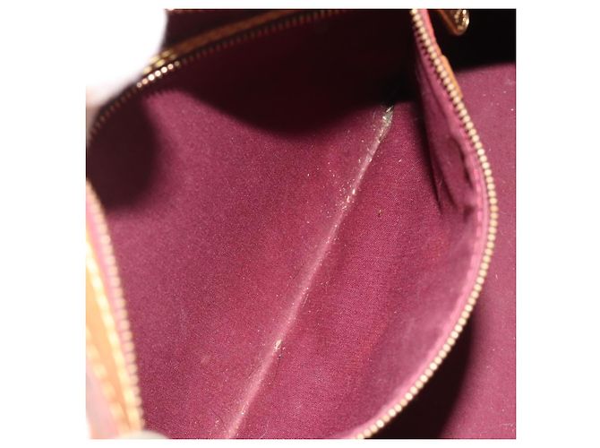 LOUIS VUITTON Monogram Vernis Blair MM Bag 2way Rouge Favist M91690 Auth 190705 - vista 25