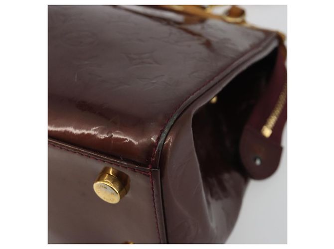 LOUIS VUITTON Monogram Vernis Blair MM Bag 2way Rouge Favist M91690 Auth 190705 - vista 9
