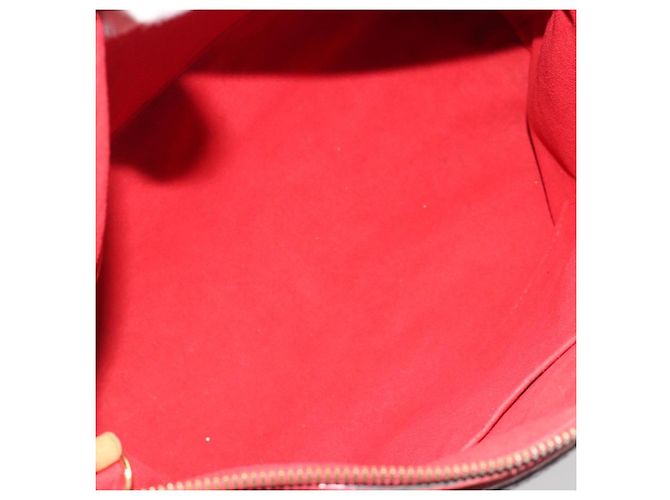 LOUIS VUITTON Borsa Monogram Pallas MM 2way Rossa M41175 LV Auth bs36246 Rosso Monogramma - vista 11