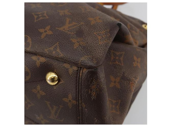 LOUIS VUITTON Borsa Monogram Pallas MM 2way Rossa M41175 LV Auth bs36246 Rosso Monogramma - vista 15