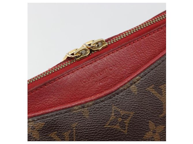 LOUIS VUITTON Borsa Monogram Pallas MM 2way Rossa M41175 LV Auth bs36246 Rosso Monogramma - vista 20