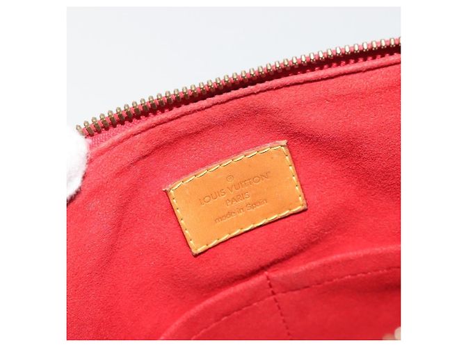 LOUIS VUITTON Borsa Monogram Pallas MM 2way Rossa M41175 LV Auth bs36246 Rosso Monogramma - vista 21