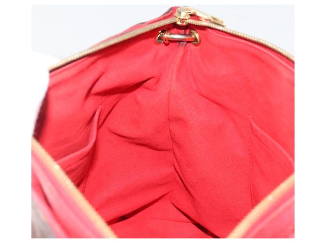 LOUIS VUITTON Borsa Monogram Pallas MM 2way Rossa M41175 LV Auth bs36246 Rosso Monogramma - vista 22