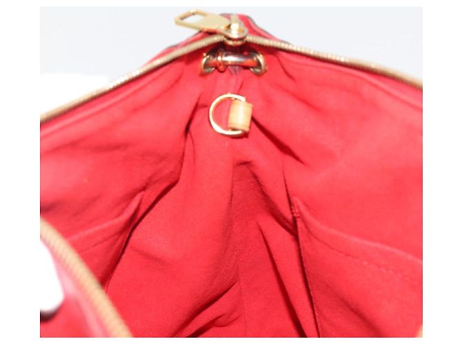 LOUIS VUITTON Borsa Monogram Pallas MM 2way Rossa M41175 LV Auth bs36246 Rosso Monogramma - vista 23