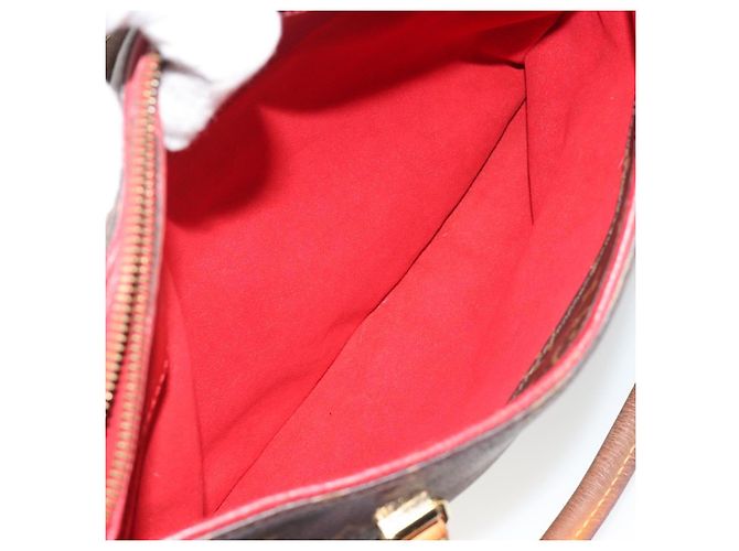 LOUIS VUITTON Borsa Monogram Pallas MM 2way Rossa M41175 LV Auth bs36246 Rosso Monogramma - vista 25