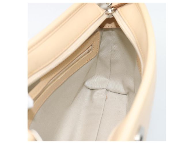 Borsa a tracolla BURBERRY Canvas Bianco Argento Auth ep15254 - vista 18