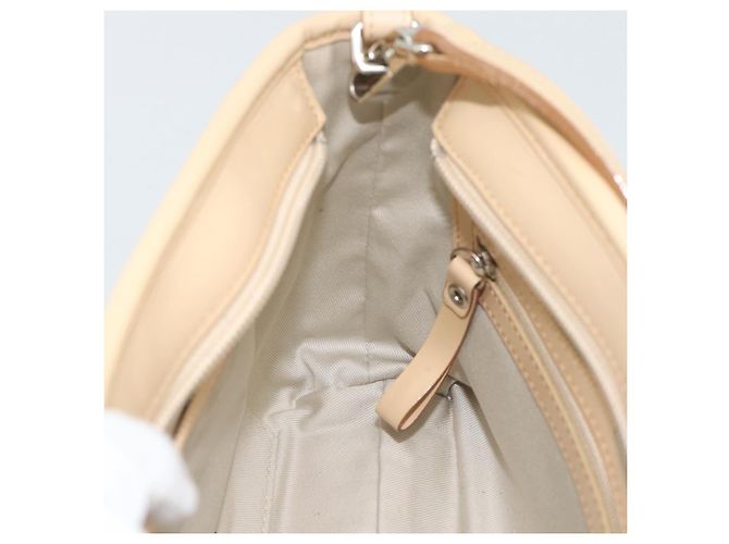 Borsa a tracolla BURBERRY Canvas Bianco Argento Auth ep15254 - vista 19