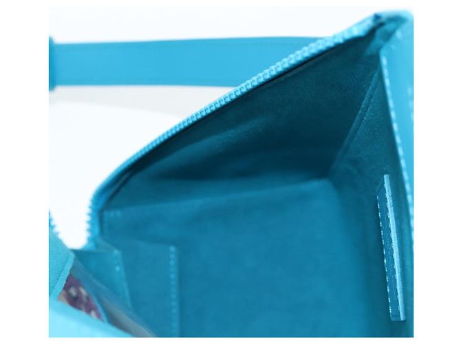 LOUIS VUITTON Monogram Sandwich Box Hand Bag Blue M82029 LV Auth 191465SAM Monogramma - vista 26