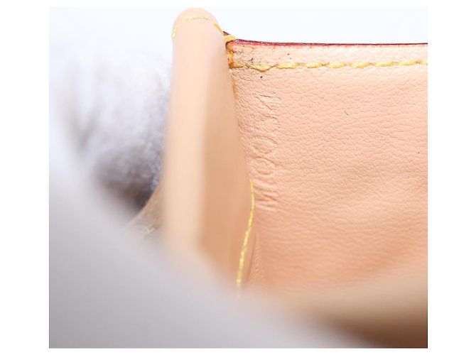 LOUIS VUITTON Münzbeutel Pla Coin Purse Multicolor Weiß M92657 Auth 192115A - Ansicht 12