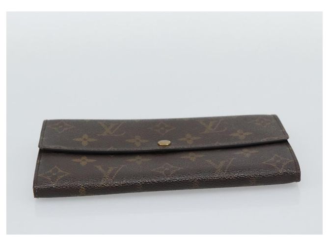 LOUIS VUITTON Monogram Portefeuille Sarah Long Wallet M61734 LV Auth bs36228 Monogramma - vista 6