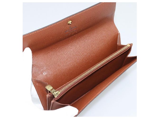 LOUIS VUITTON Monogram Portefeuille Sarah Long Wallet M61734 LV Auth bs36228 Monogramma - vista 9