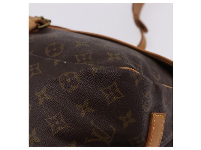 LOUIS VUITTON Borsa a Spalla Monogram Saumur 35 M42254 LV Auth ka5302 Monogramma - vista 14