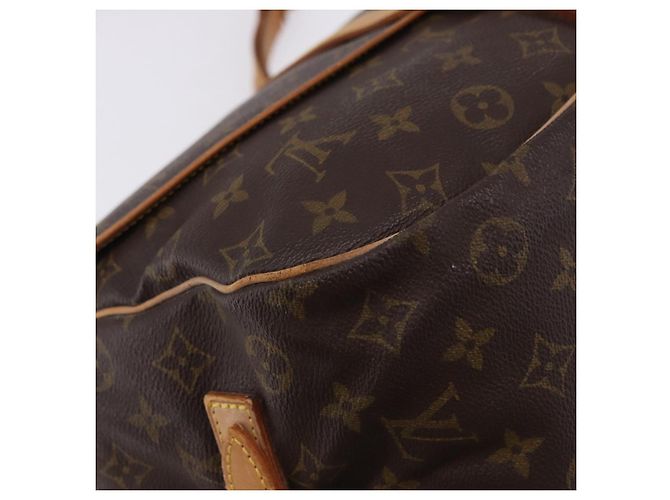 LOUIS VUITTON Borsa a Spalla Monogram Saumur 35 M42254 LV Auth ka5302 Monogramma - vista 15