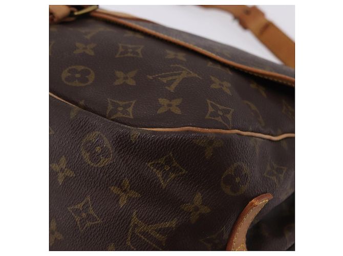 LOUIS VUITTON Borsa a Spalla Monogram Saumur 35 M42254 LV Auth ka5302 Monogramma - vista 16