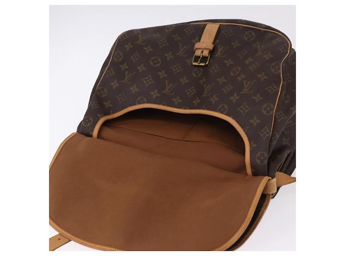 LOUIS VUITTON Borsa a Spalla Monogram Saumur 35 M42254 LV Auth ka5302 Monogramma - vista 22