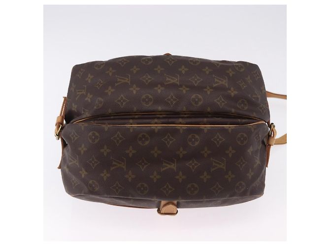 LOUIS VUITTON Borsa a Spalla Monogram Saumur 35 M42254 LV Auth ka5302 Monogramma - vista 5