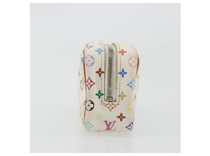LOUIS VUITTON Pochette Wapity Monogram Multicolor Bianco M58033 Auth 189388 - vista 3