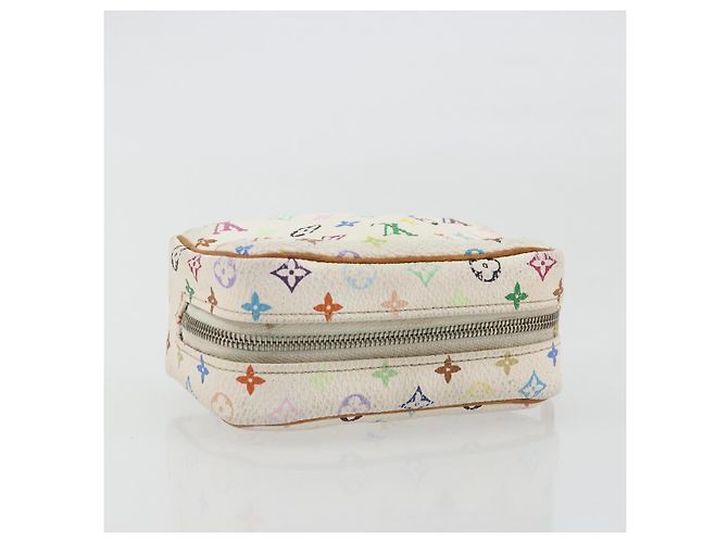 LOUIS VUITTON Pochette Wapity Monogram Multicolor Bianco M58033 Auth 189388 - vista 5