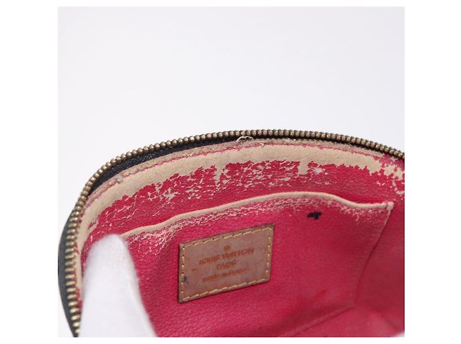 LOUIS VUITTON Monogram Multicolor Pochette Pouch Black M47355 LV Auth 192009 Nero - vista 9
