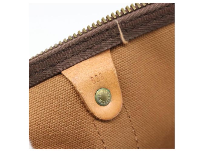 LOUIS VUITTON Borsa Boston Monogram Keepall 60 M41422 LV Auth 190488 Monogramma - vista 12