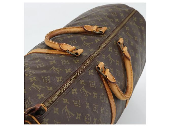 LOUIS VUITTON Borsa Boston Monogram Keepall 60 M41422 LV Auth 190488 Monogramma - vista 6
