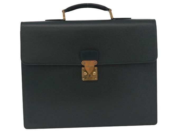 LOUIS VUITTON Taiga Serviette Moskova Business Bag Epicea M30034 LV Auth 191998 - vista 13